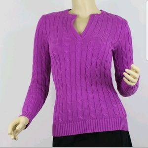 pink Ralph Lauren sweater